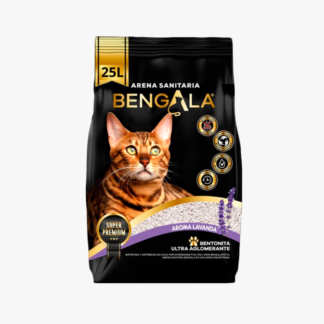 Arena Sanitaria Bengala Lavanda 20 Kg